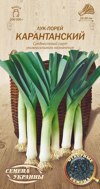 Цибуля порей Карантанський 1г Насіння України, фото 1