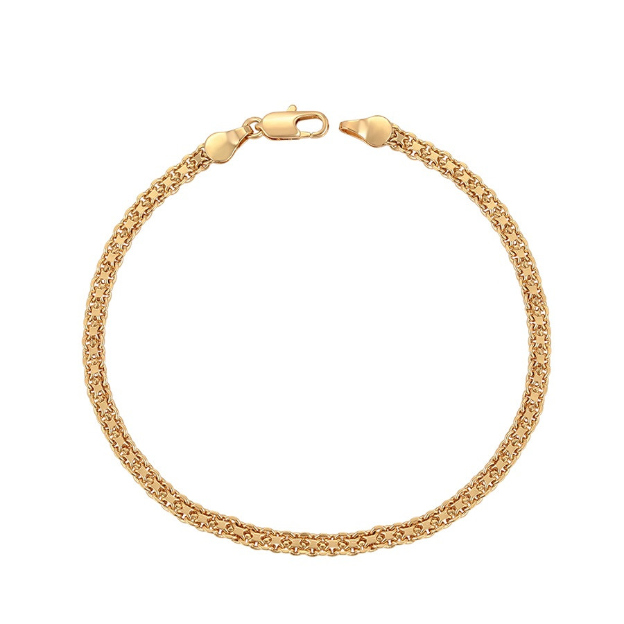 Браслет ХР Gold filled 18k.	Розмір браслета 230 х 4 мм.