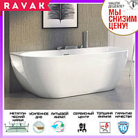 Отдельностоящая акриловая ванна 165x80 см Ravak Freedom W XC00100024