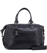 Дорожня сумка з екошкіри David Jones CM3553 чорна для ручної поклажі, фото 2