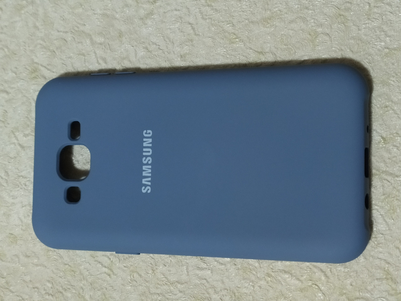 Накладка Silicon Cover full для Samsung J7 / J700 / J7 2015 (серый)