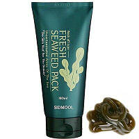 Маска для обличчя з водоростями та морським колагеном SIDMOOL Fresh Seaweed Pack 80ml