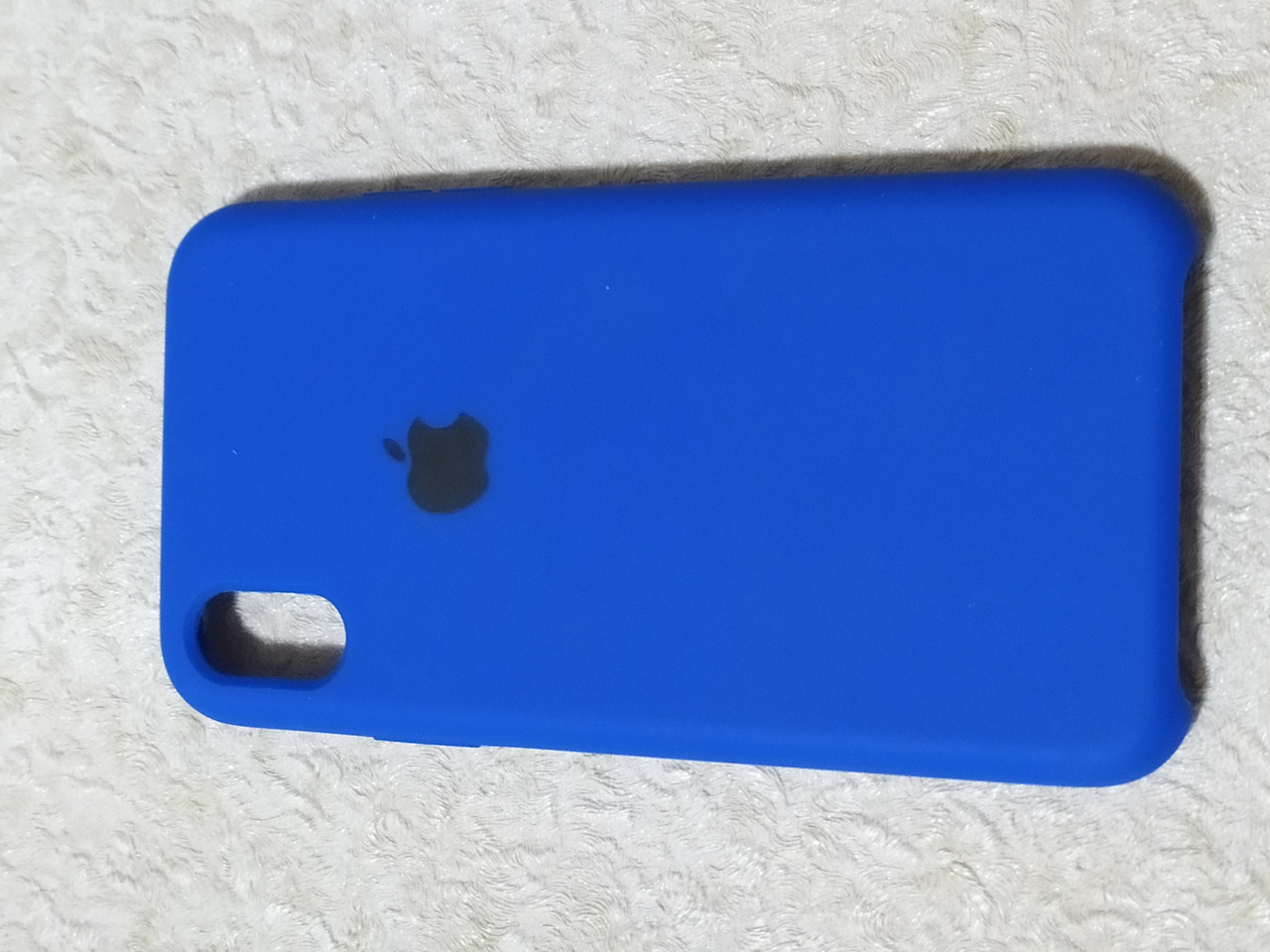 Накладка Silicon Case Original для iPhone X / XS 5.8 (синій)