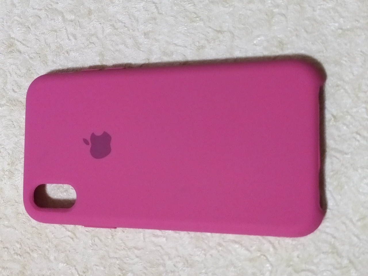 Накладка Silicon Case Original для iPhone X / XS 5.8 (червоний)