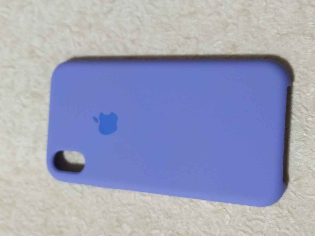 Накладка Silicon Case Original для iPhone XR 6.1 (бузковий)