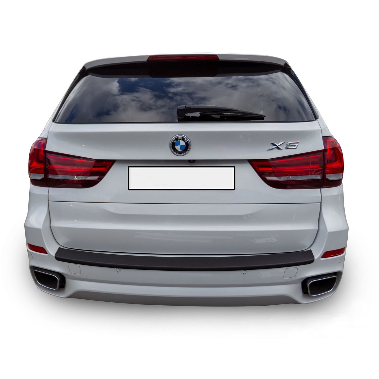 Пластикова захисна накладка на задній бампер для BMW X5 F15 2013 - 2018, фото 1