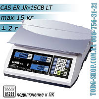 Торгові ваги CAS ER JR-15CB LT RS