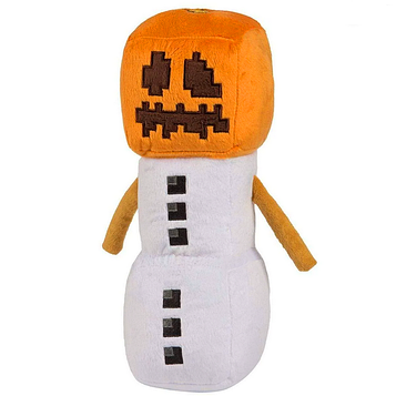 М'яка іграшка герої Майнкрафт - Сніговий голем (сніговик) 18 см - Snow Golem