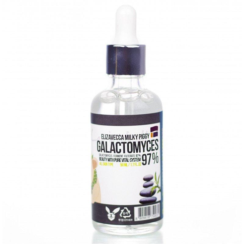 Заспокійлива сироватка для проблемної шкіри Elizavecca Milky Piggy Galactomyces Ferment Filtrate 97% 50мл
