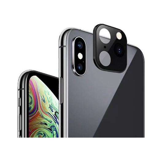 Накладка для iPhone X XS для камери! Фальшива захисна накладка в стилі iPhone 11 pro max!