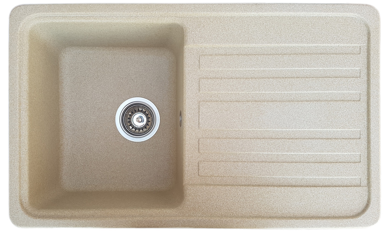 Гранітна мийка Valetti Europe модель №17 бежева 7646, фото 1