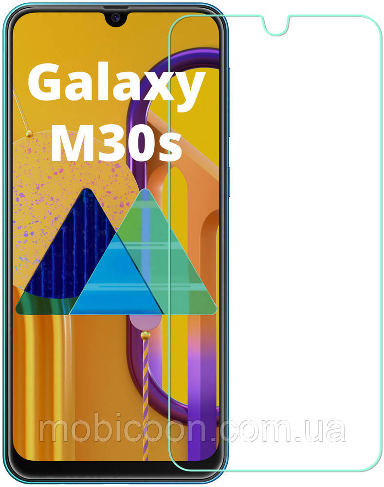 Захисне скло Samsung Galaxy M30S M307 прозоре 2D 9H (Самсунг Галаксі М30с)
