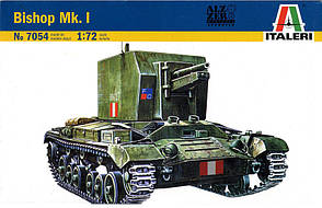 BISHOP MK.1. Збірна модель танка в масштабі 1/72. ITALERI 7054