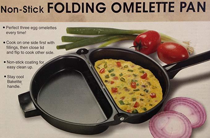 Двойная сковорода для омлета Folding Omelette Pan. - фото 5 - id-p1108972676
