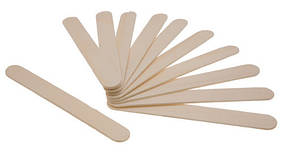 Шпатель для воску дерев'яний одноразовий (100 штук)