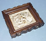 Кіот з вільхи з дерев'яним багетом для подокладной ікони., фото 2