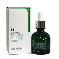 Антивікова ампульна пептидна сироватка для обличчя Mizon Original Skin Energy Peptide 500 30 мл, фото 3