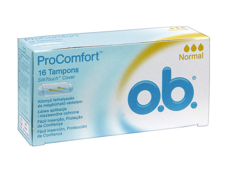 O.b. ProComfort Normal тампони**, 16 шт.