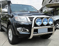 Кенгурятник WT018 (нерж.) Toyota Hilux 2006-2015