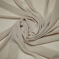 Шифон однотонний світло-бежевий