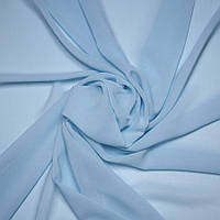 Шифон однотонний світло-блакитний