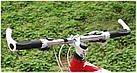 Ергономічні велосипедні грипси з алюмінієвими ріжками "фікс" (4 кольори), фото 3