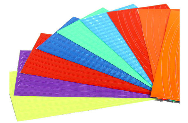 Велосипедні світловідбивні наклейки на обода коліс Помаранчевий, фото 1