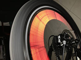 Відбивачі на спиці велосипеда (світловідбивні трубки/смужки/ палички) (6 кольорів) Помаранчевий