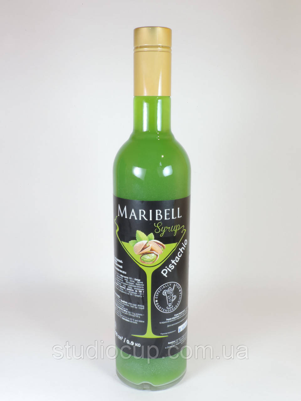 Сироп коктейльний Maribell Фісташка 700 мл.