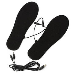 Теплі устілки у взуття з підігрівом від USB до 50 градусів МІН (р. 34-41)