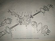 Запчастини переднього моста Т-40