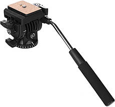 Демпферна голова на штатив Kingjoy VT-1510, фото 3