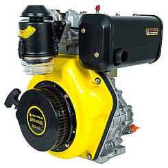 Дизельный двигатель Кентавр ДВУ-420Д (10,0 л.с., шпонка Ø25,4 мм, L=72мм, ручной старт)