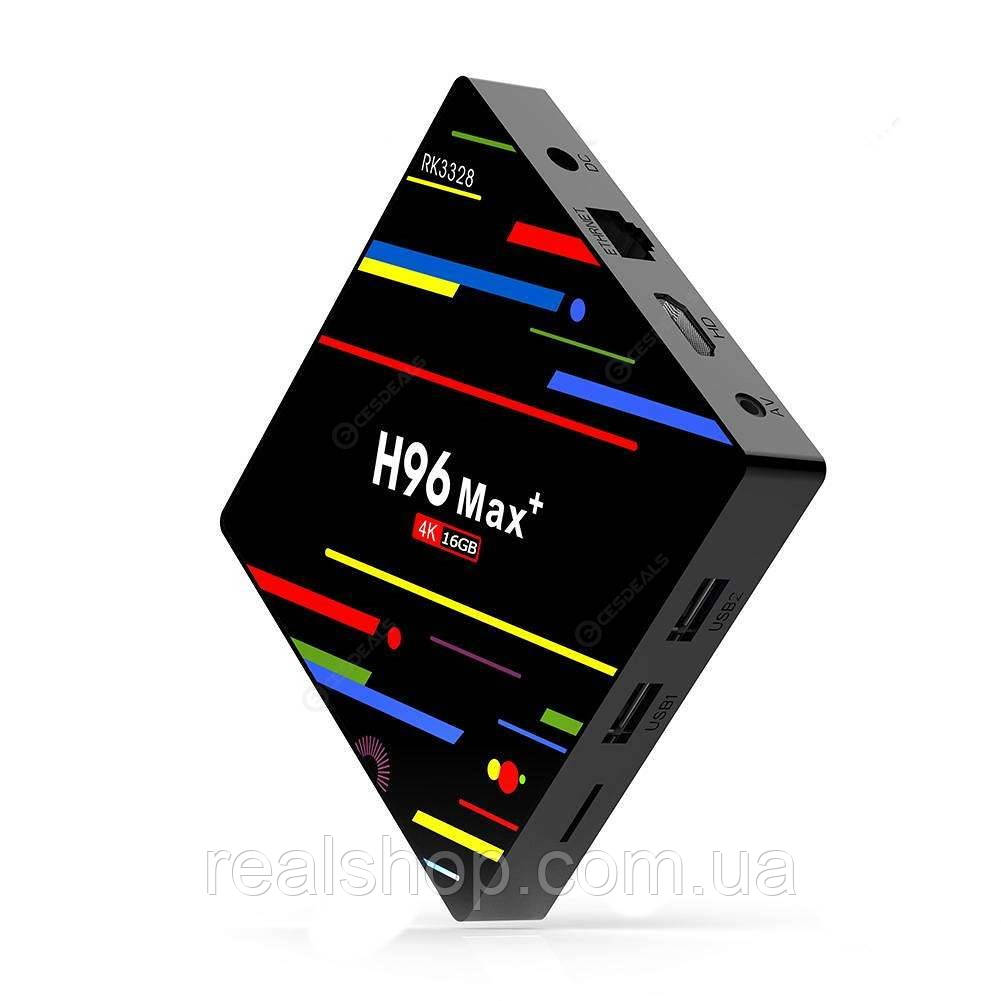 H96 Max+ 2GB/16GB Android Smart TV Смарт ТВ Приставка 4K