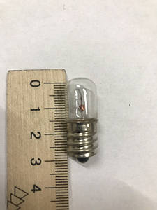Лампа 24-0,11А цоколь е12, лампа рн 24v 0,11a