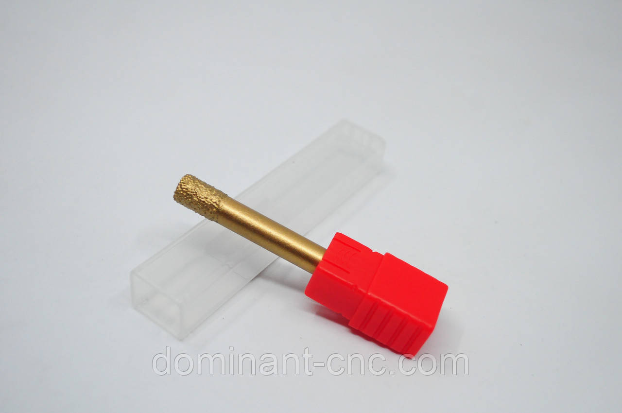 Фреза алмазна вакуумного напилення D10*d10*l20*L90