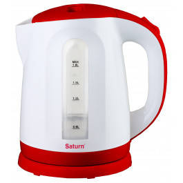 Електрочайник Saturn ST — EK 8414 White Red (2200 Вт)