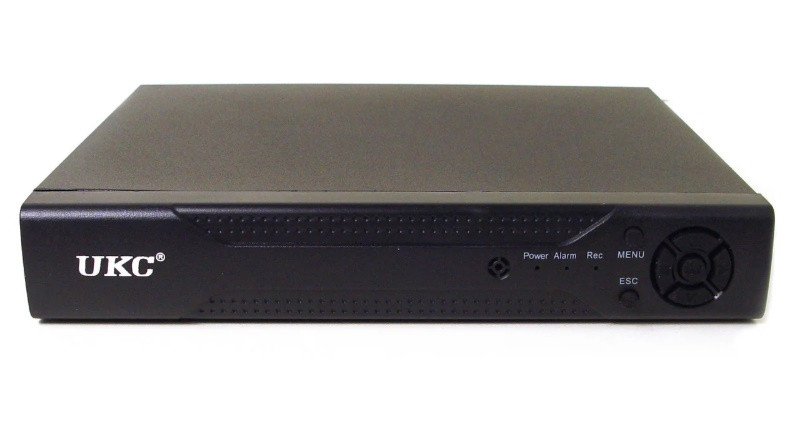 Відеореєстратор для IP камер восьмиканальний UKC DVR 6608 AHD, чорний