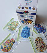 Італійський гіпоалергенний дитячий пластир для очей - оклюдер Ortopad для хлопчиків Junior