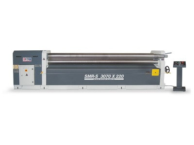 Листозгинальний верстат асиметричний трехвалковый SMR-S 1070x130 OSTAS