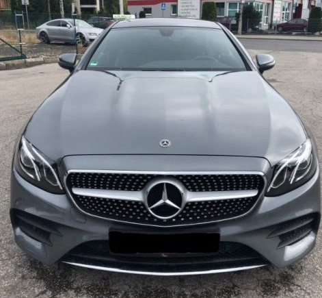 Решітка радіатора Mercedes W213 стиль AMG Diamond (срібло), фото 1