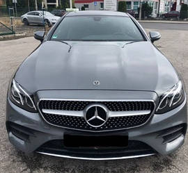 Решітка радіатора Mercedes W213 стиль AMG Diamond (срібло)