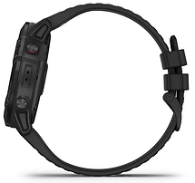 Смарт-годинник Garmin fenix 6X Pro - Black with Black Band, фото 2