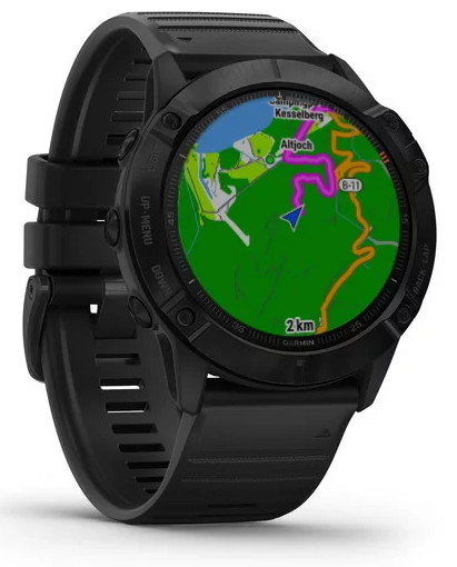 Смарт-годинник Garmin fenix 6X Pro - Black with Black Band