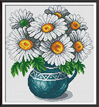Набір алмазной мозаїки NKF Ромашки в глечику H0050