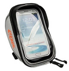 Велосумка наручна/на винос ТМ "CBR" з відділенням для телефона з діагоналлю ≤ 6,0" ХРОМ