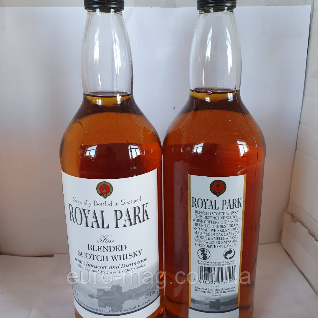 Royal park виски. Виски Ройал парк. Royal Park Whisky 40% 1l. Скотч виски Роял парк. Роял парк виски 1.