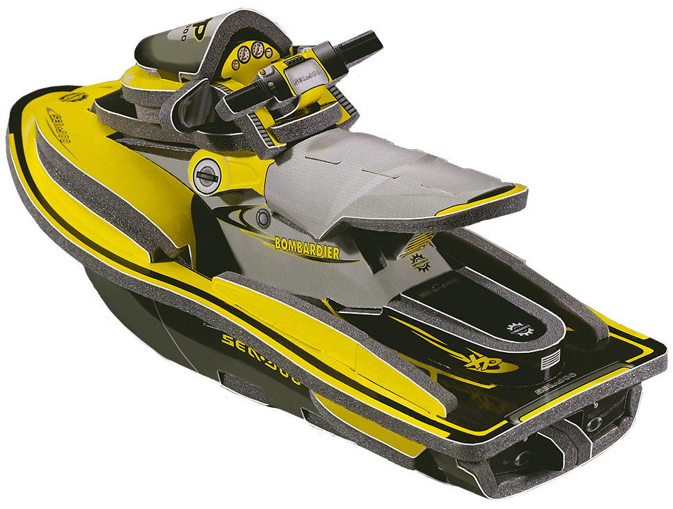 Збірна модель з картону Розумний папір Sea-DOO