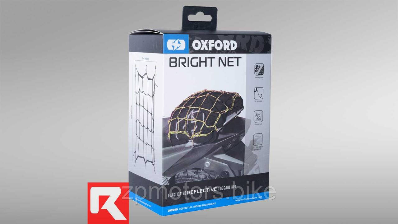 Багажна сітка павук Oxford Bright Net Yellow/Reflective tk541