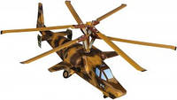 Сборная модель из картона Умная бумага Вертолет "Черная Акула"